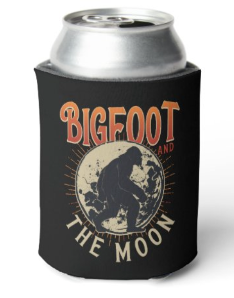 Bigfoot And The Moon Koozie
